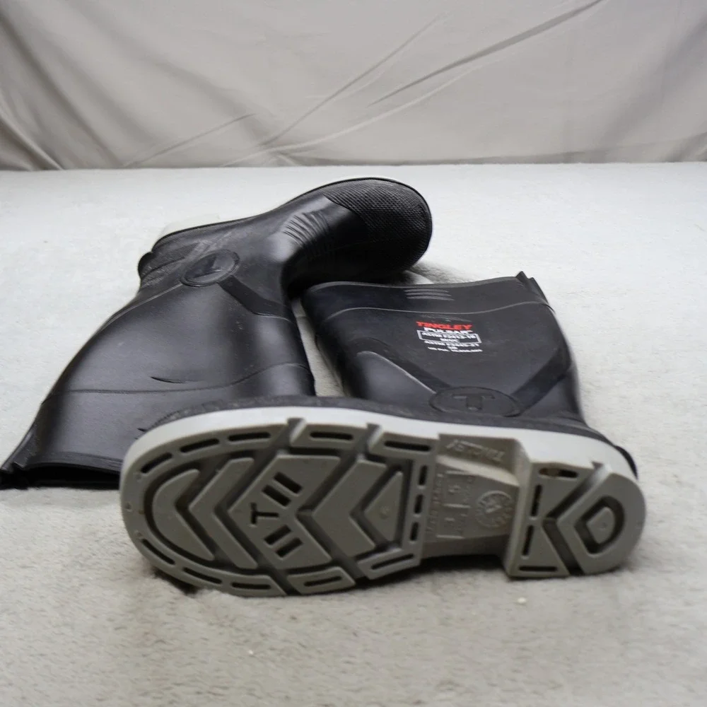 Tingley Pulsar Unisex M3 W5 Rain Boots Black Slip Resistant Waterproof Utility